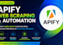 build apify web scraper, data extraction, apify automation and API integration